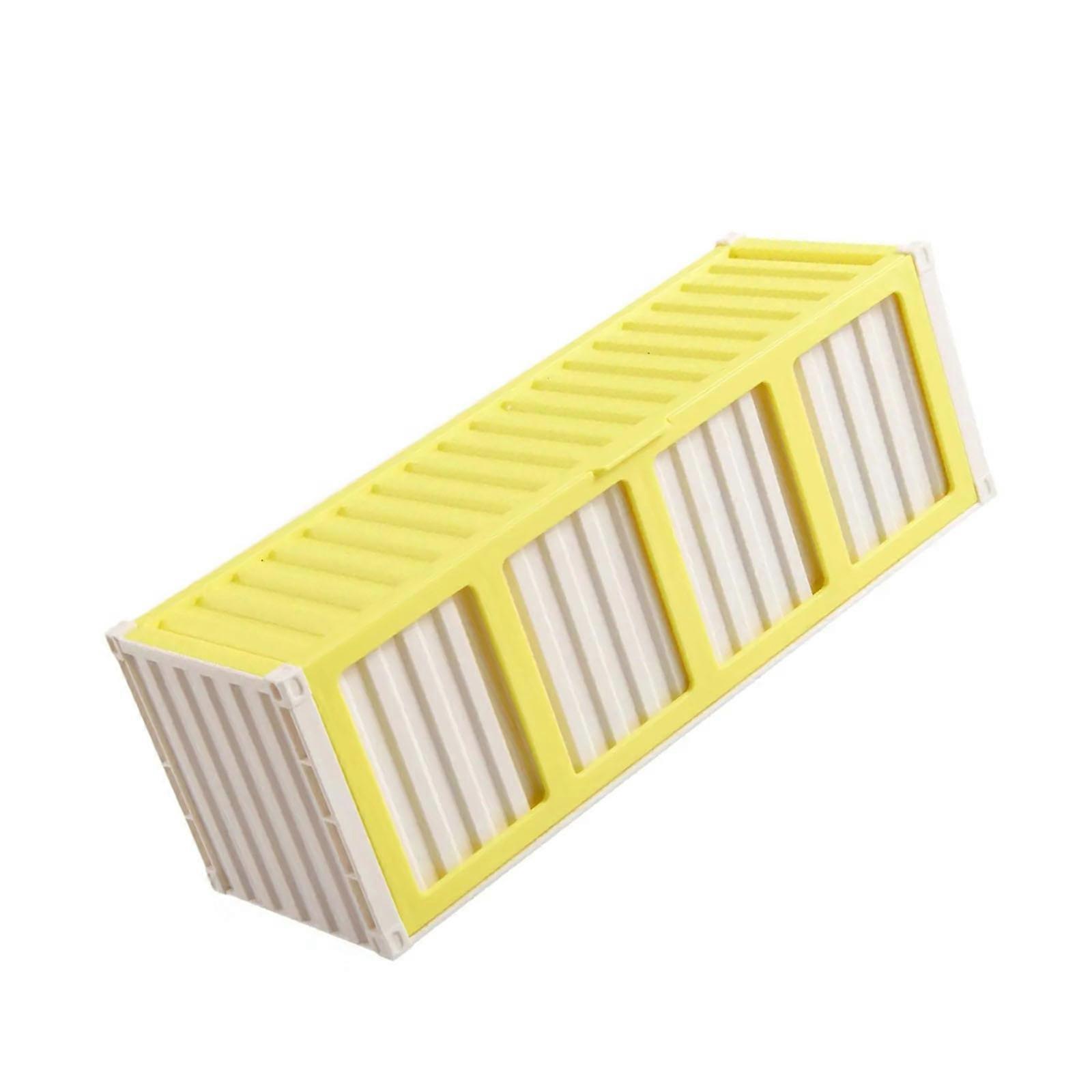 Stackable Card Display Case With Dusts Resistant Cover and Ergonomic for Trading Card Enthusiasts  Yellow