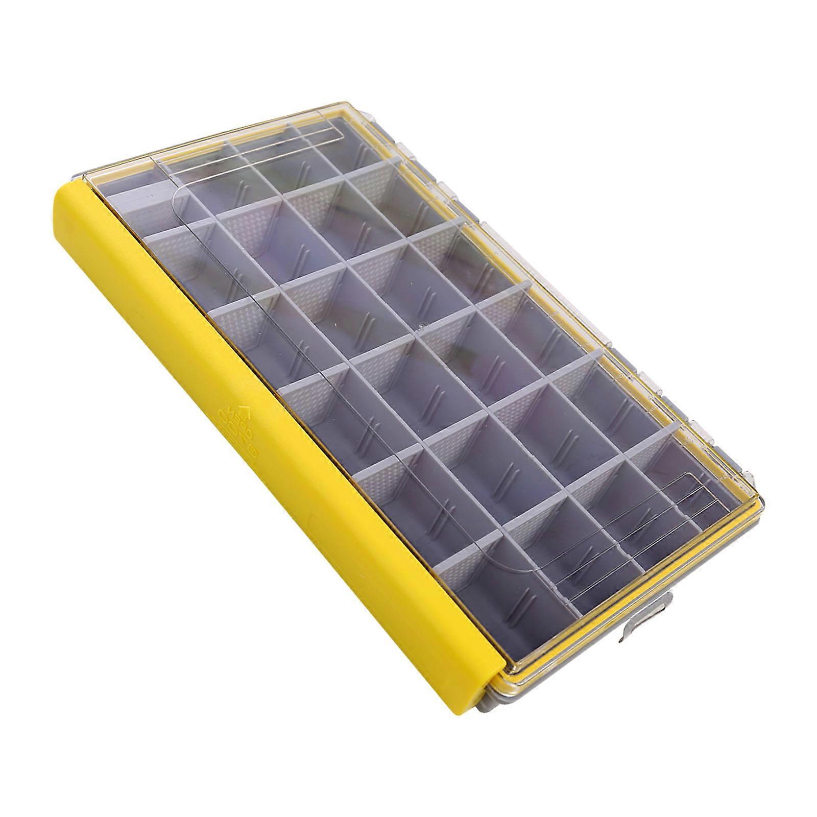 Lure Storage Box Waterproof Organizers Fishing Tackle Box Portable Storage Trays Clear Lid Tray Tool Box Baits Separator  S
