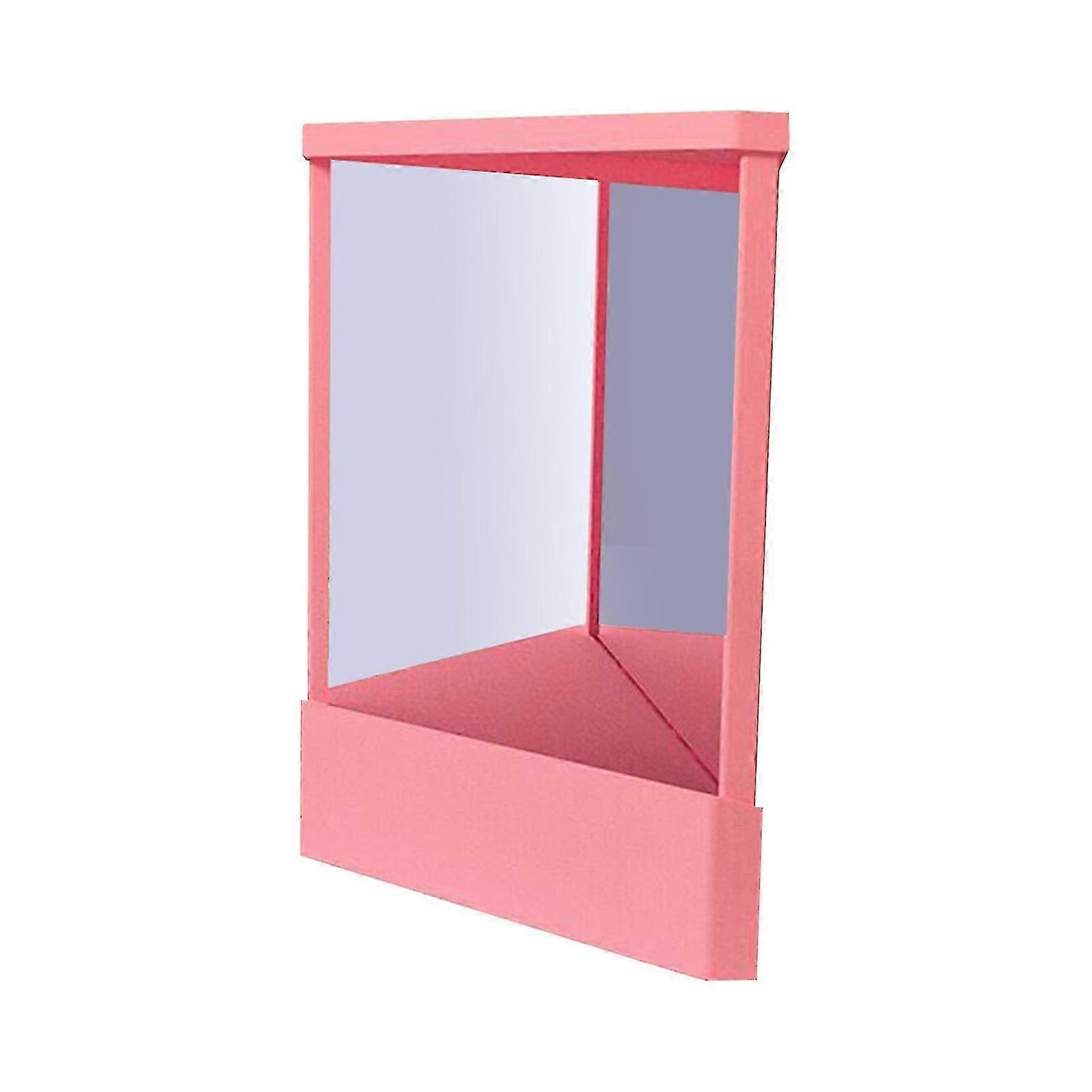 Miroir non réversible de précision True Image pour maquillage de coiffeuse, sans grossissement, à poser sur une table. Reflets réalistes pour sublimer votre visage. Jikaix