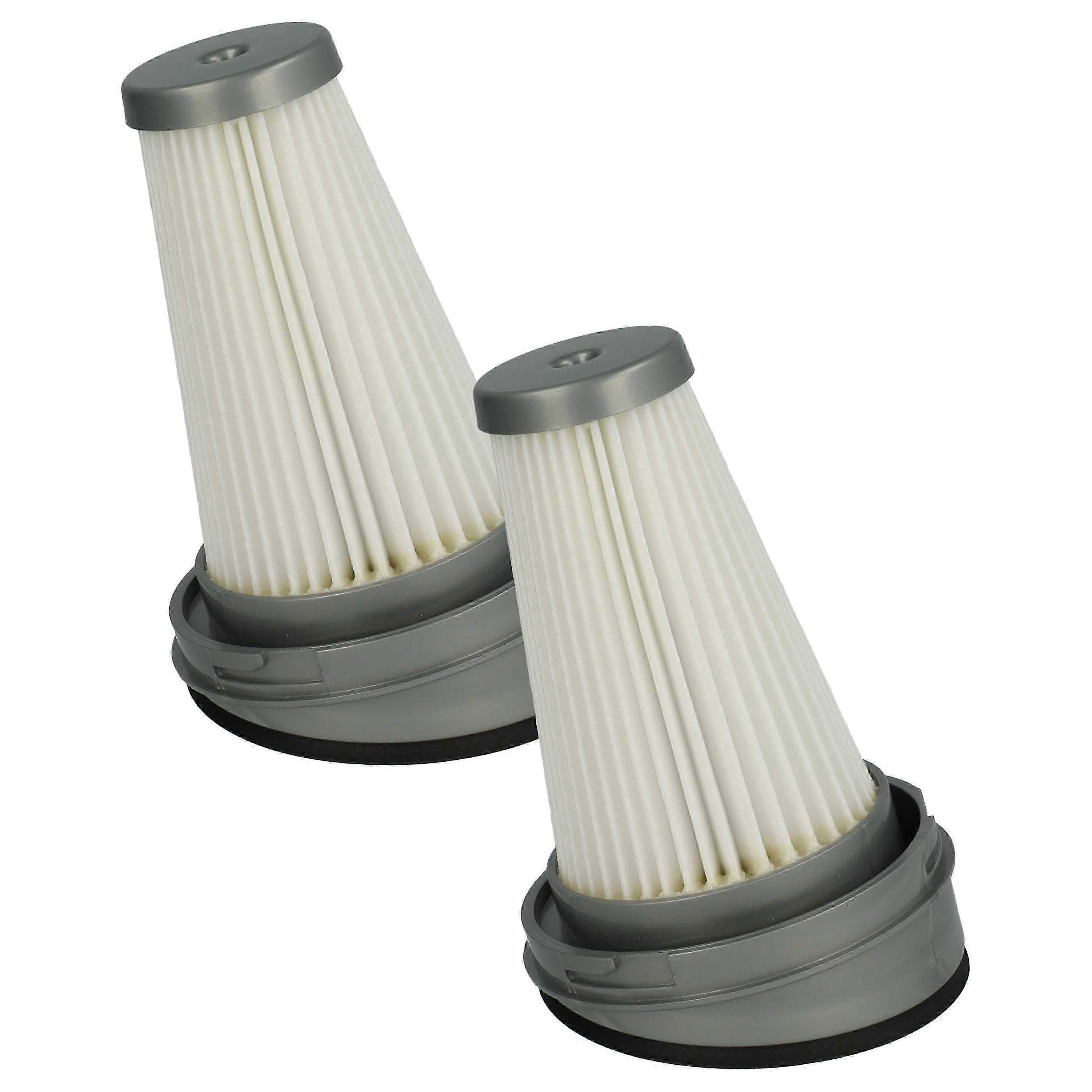 2x Staubsaugerfilter kompatibel mit Sencor SVC 8618GD 8621TI 0625AT Staubsauger HEPA-Filter Schwarz Weiß