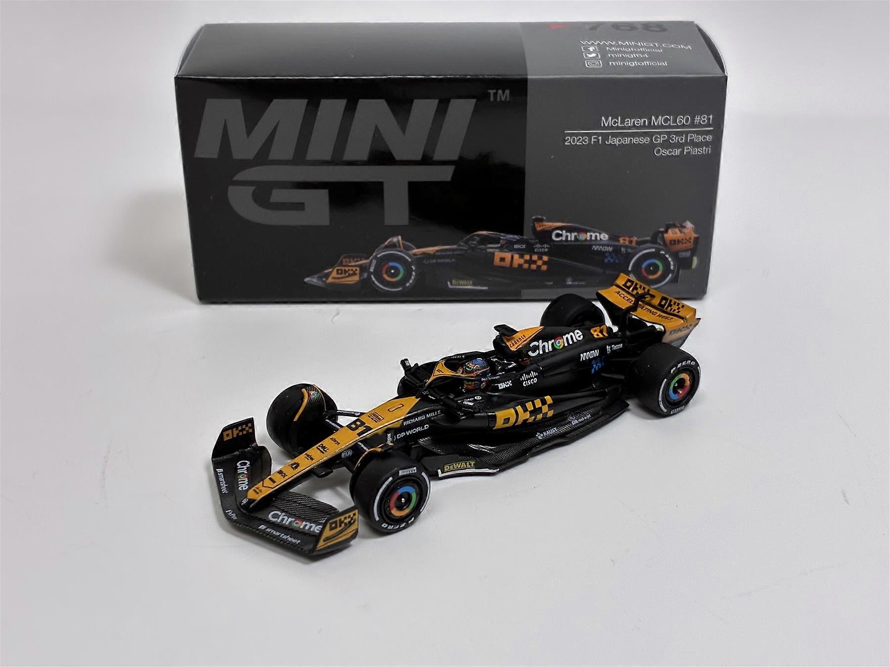 McLaren MCL60 #81 2023 F1 Oscar Piastri 1:64 Mini GT MGT00768L