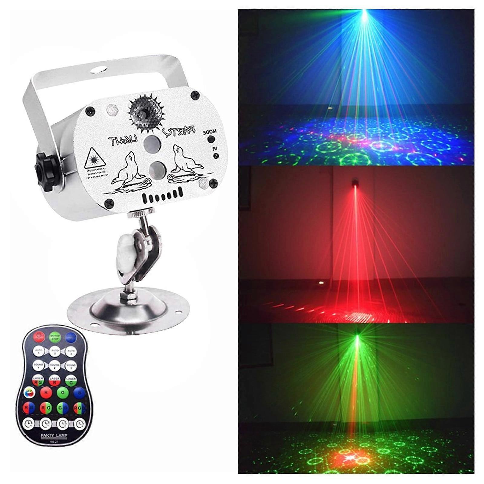 Cyber Monday Deals 2024: Viflosae Mini LED Stage Lights with Remote Control, Compatible with Disco & Party Decor
