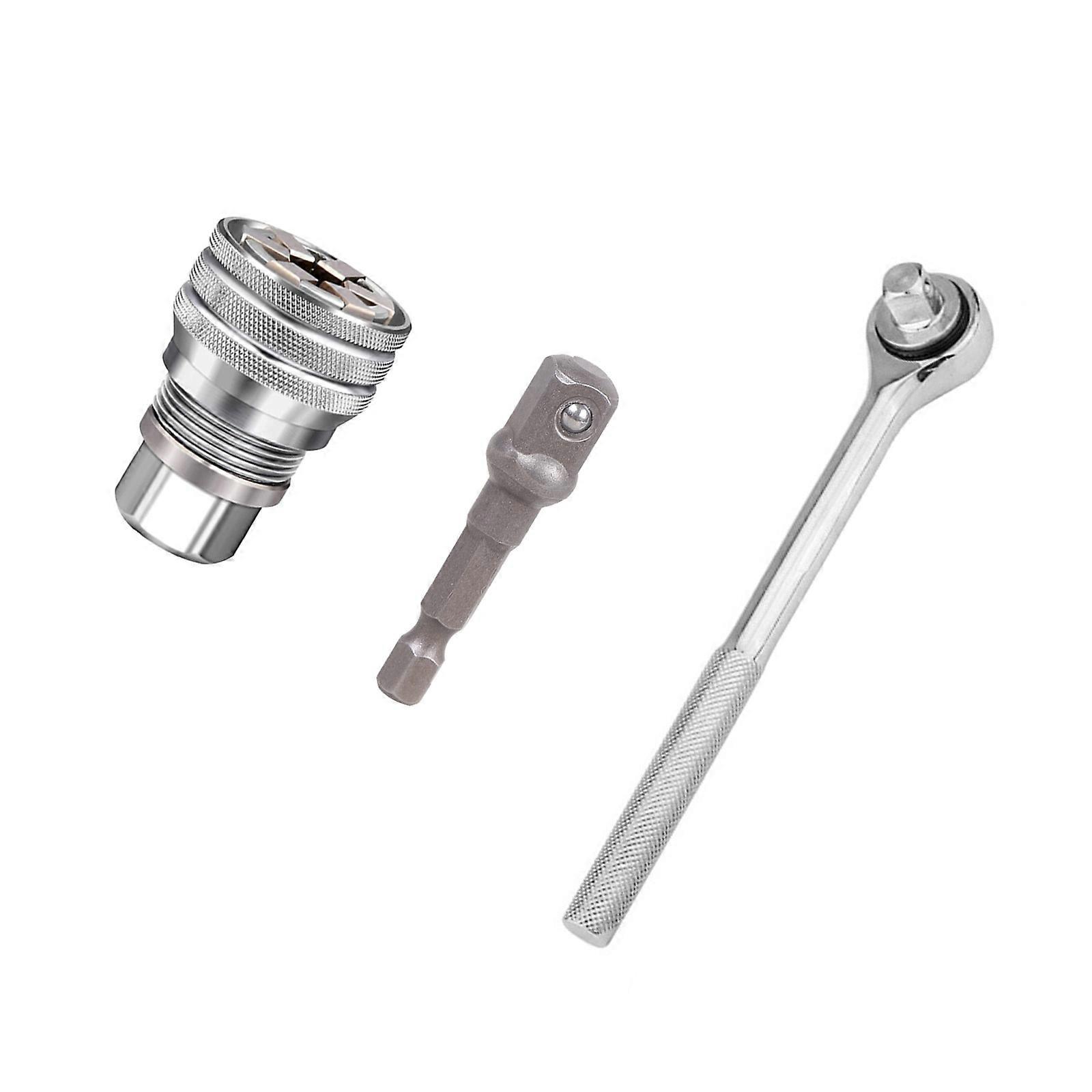 Adjustable Universal Socket Wrench Grip Adapter 10-19mm Hexagonal Head Nuts And Bolts Driver Tool Multicolor