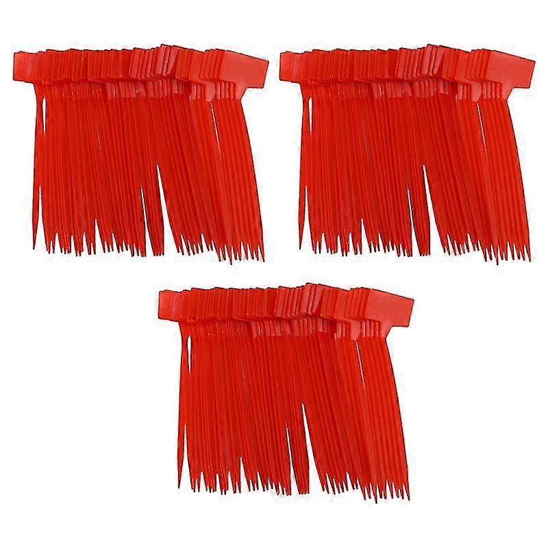 ガーデン植栽ツール150個盆栽プラスチック植物ラベルガーデンラベルT型上向きガーデンタグ