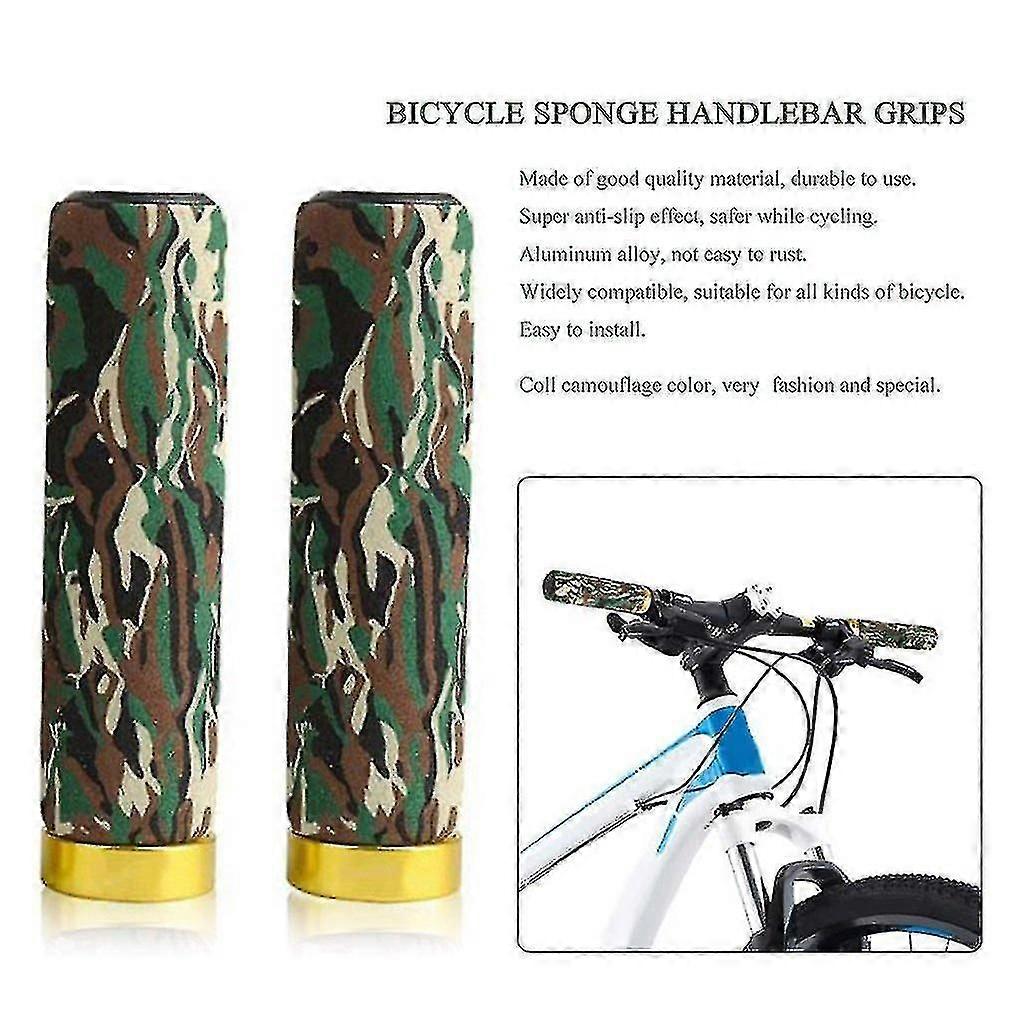 Bicycle Sponge Handlebar Grips Cycling Anti Slip Handlebar Grips Cover