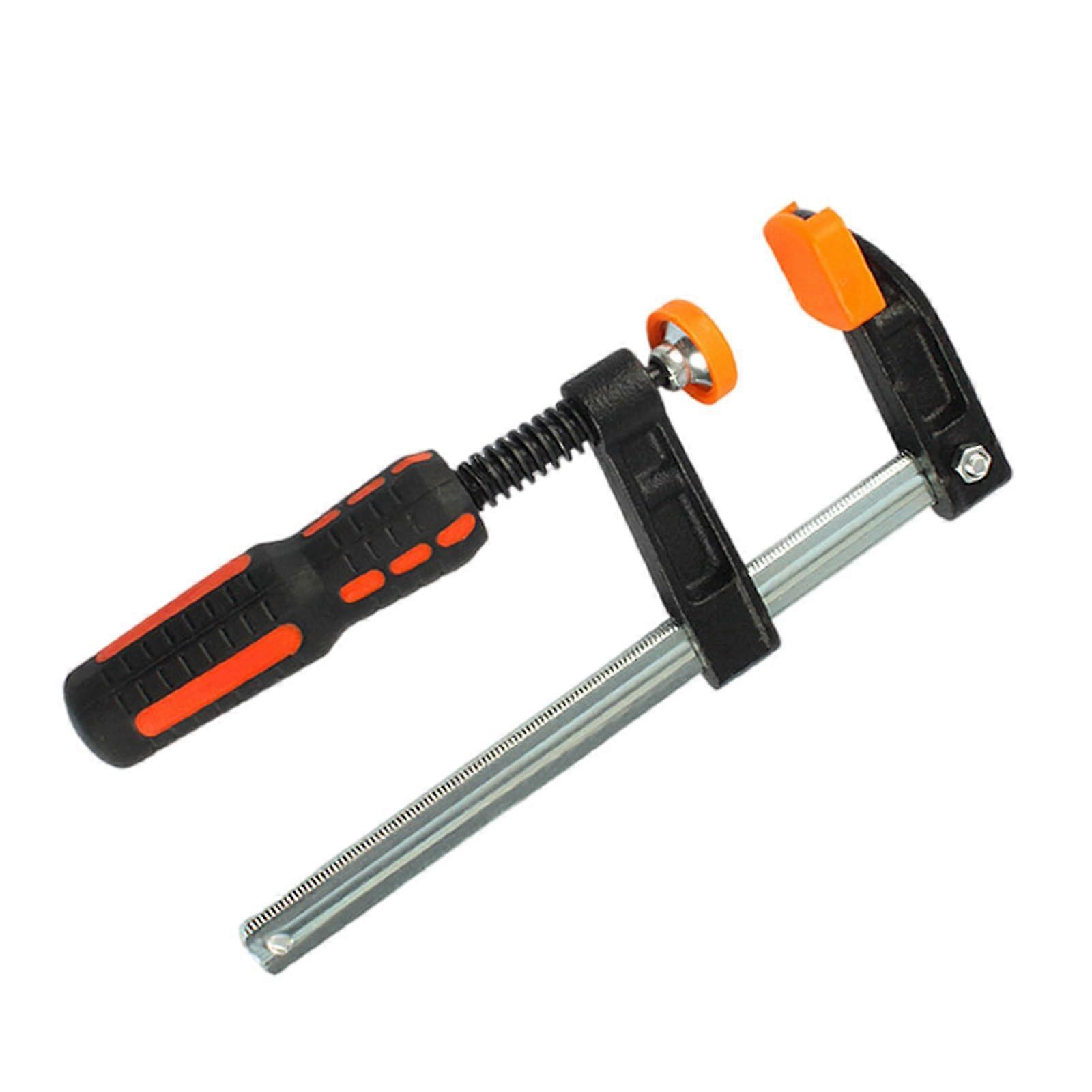 F Clamp Heavy Duty Adjustable Woodworking Tool with Quick Release for Carpentry and Craft Projects