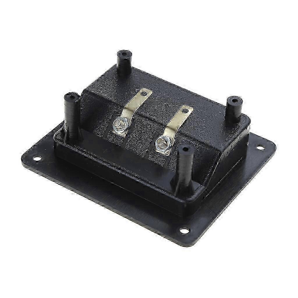 Terminal Cup Connector Parts for Express Spring Double Binding Posts Gold Twist Banana Jacks Recessed Speaker Box Black