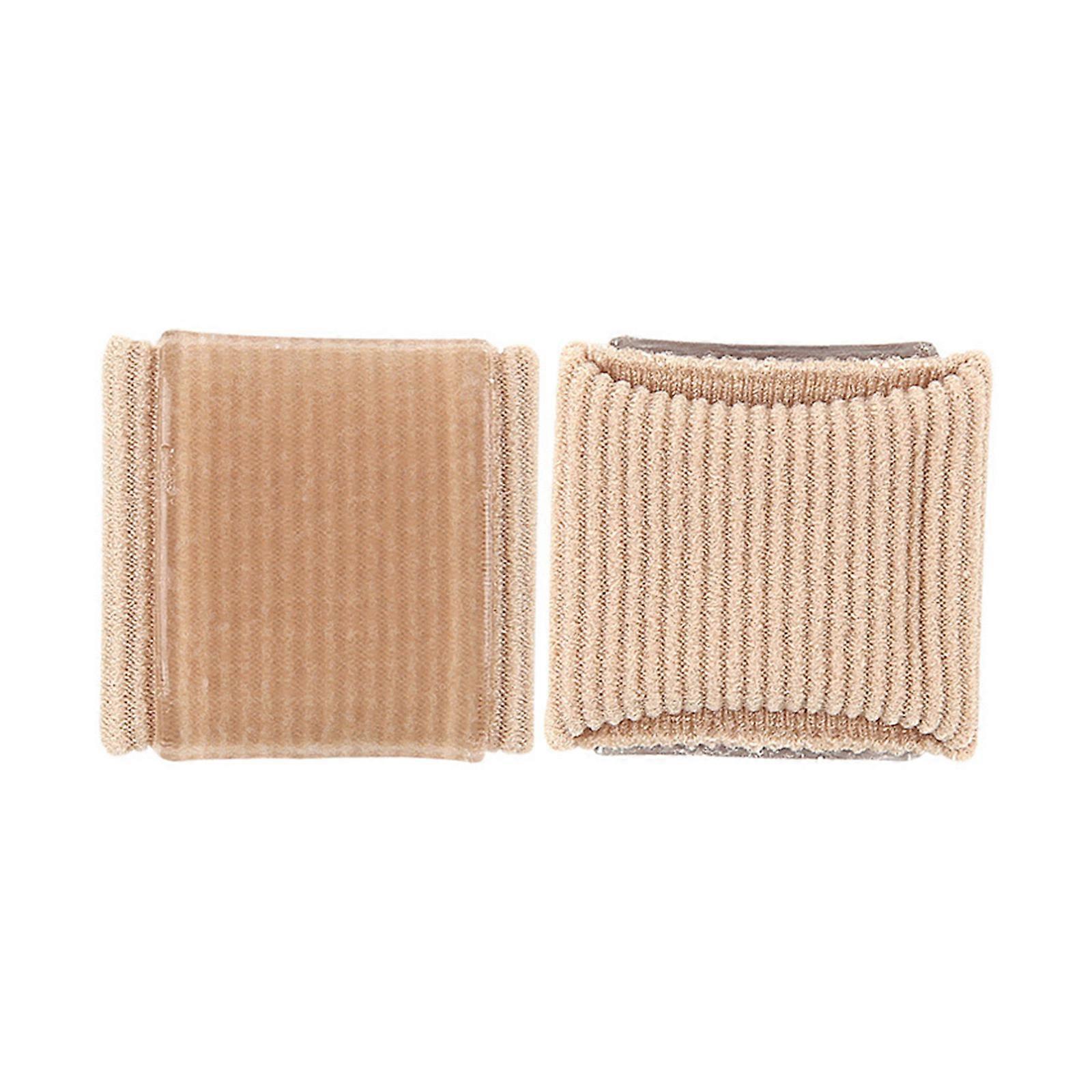 2Pack Open Toe Toe Protectors Soft Fiber AntiFriction Sleeves Breathable Fit for Running Hiking and Daily Activities  color S
