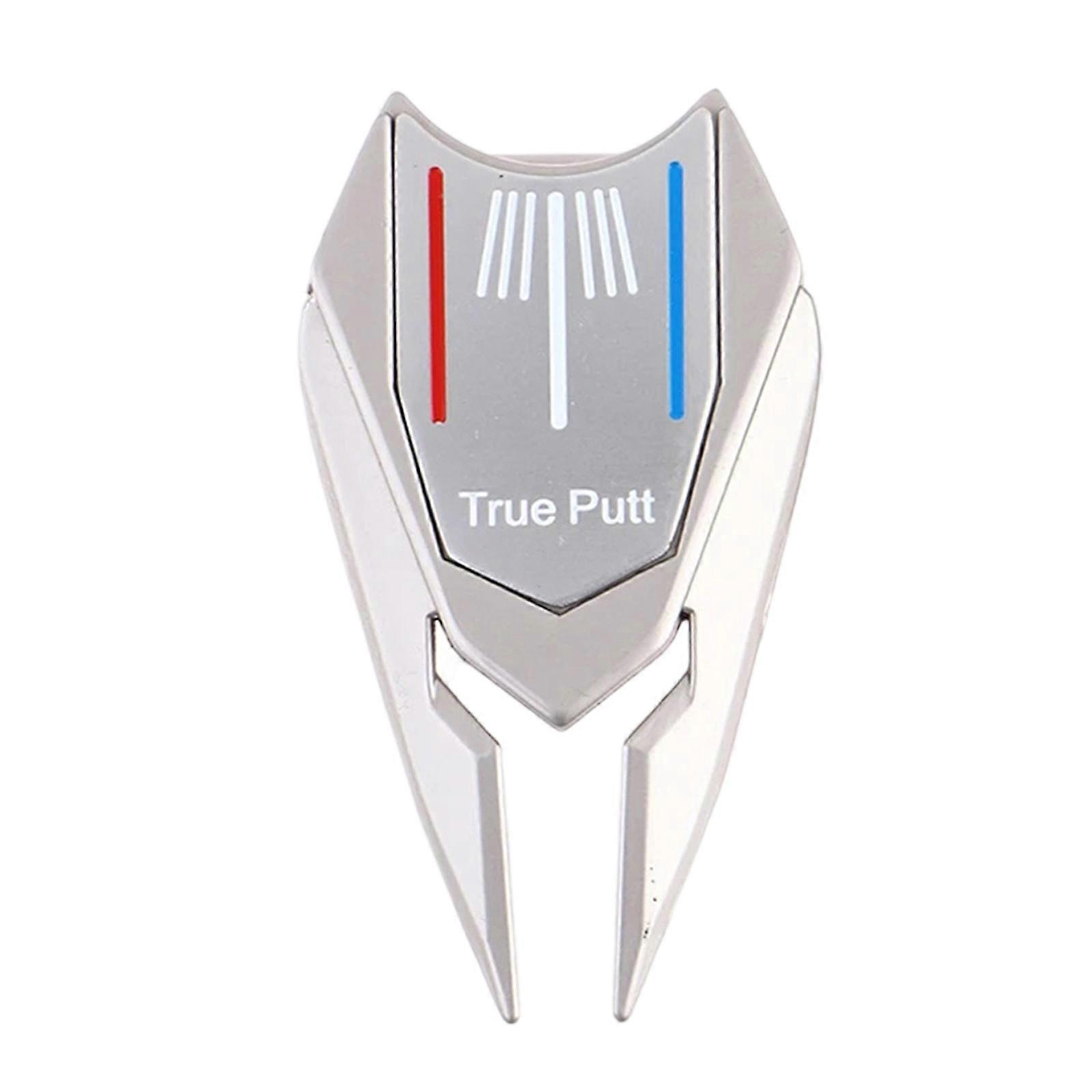 Permanent Golfing Sphere Mark Repair Tool Dense Plan For Easy Storage And Use  silver