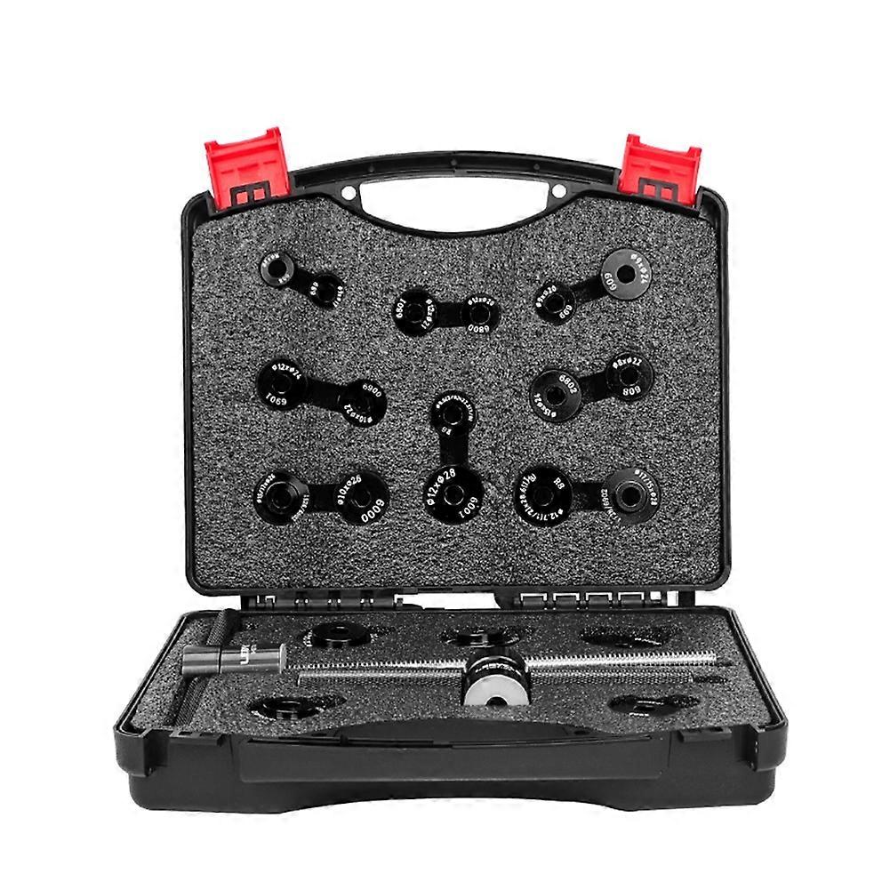 LEBYCLE Bicycle Bike Hub Bearing Install and Remove Tool Kit Bottom Bracket Install Remove Tool Set Bike Bearing Removal Tool