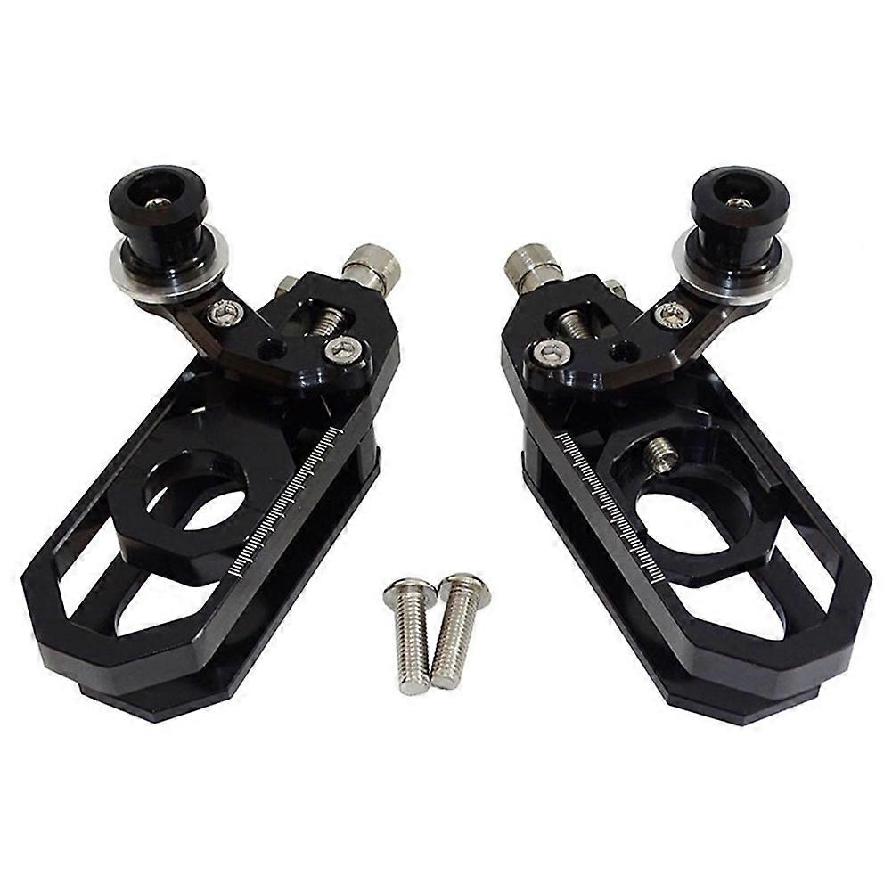Motorcycle Rear Chain Adjusters Tensioners with Lifting Spool for YZF R6 2006-2016 Chain Adjustment 