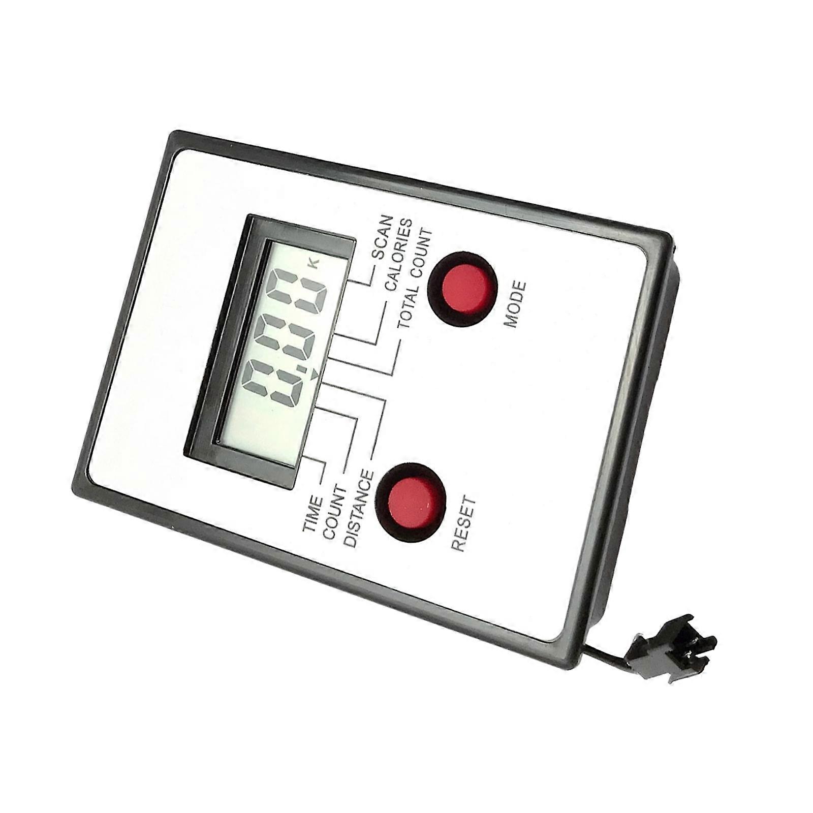 Heart Rate Trackers Cycle Odometer Exercise Bike Computer Display Control Panel for Exercise Bike Monitoring Multicolor