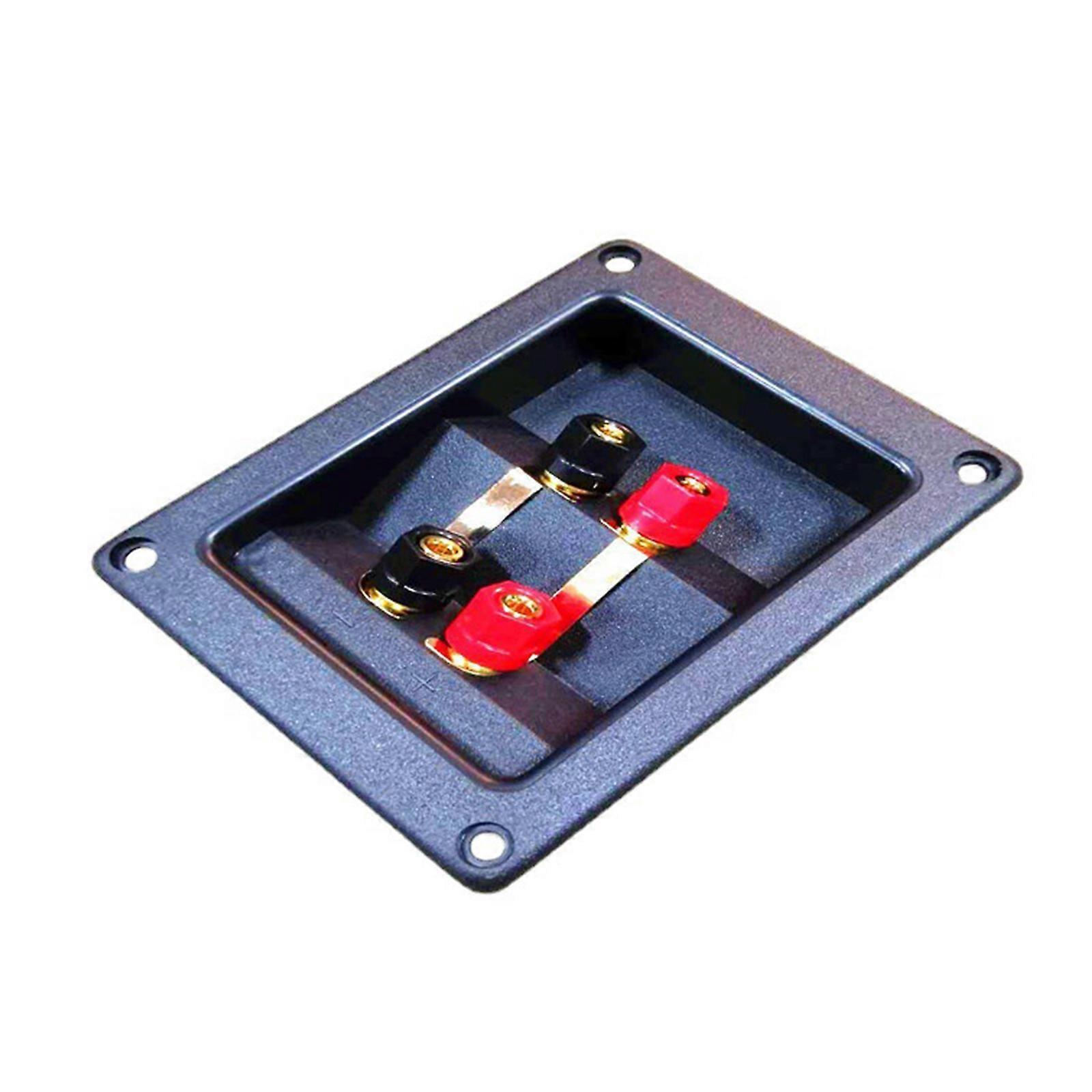 Banana Socket Speaker Terminals Speaker Connection Box Speaker Accessories Coppers Junction Clip Rectangle Junction Box Multicolor