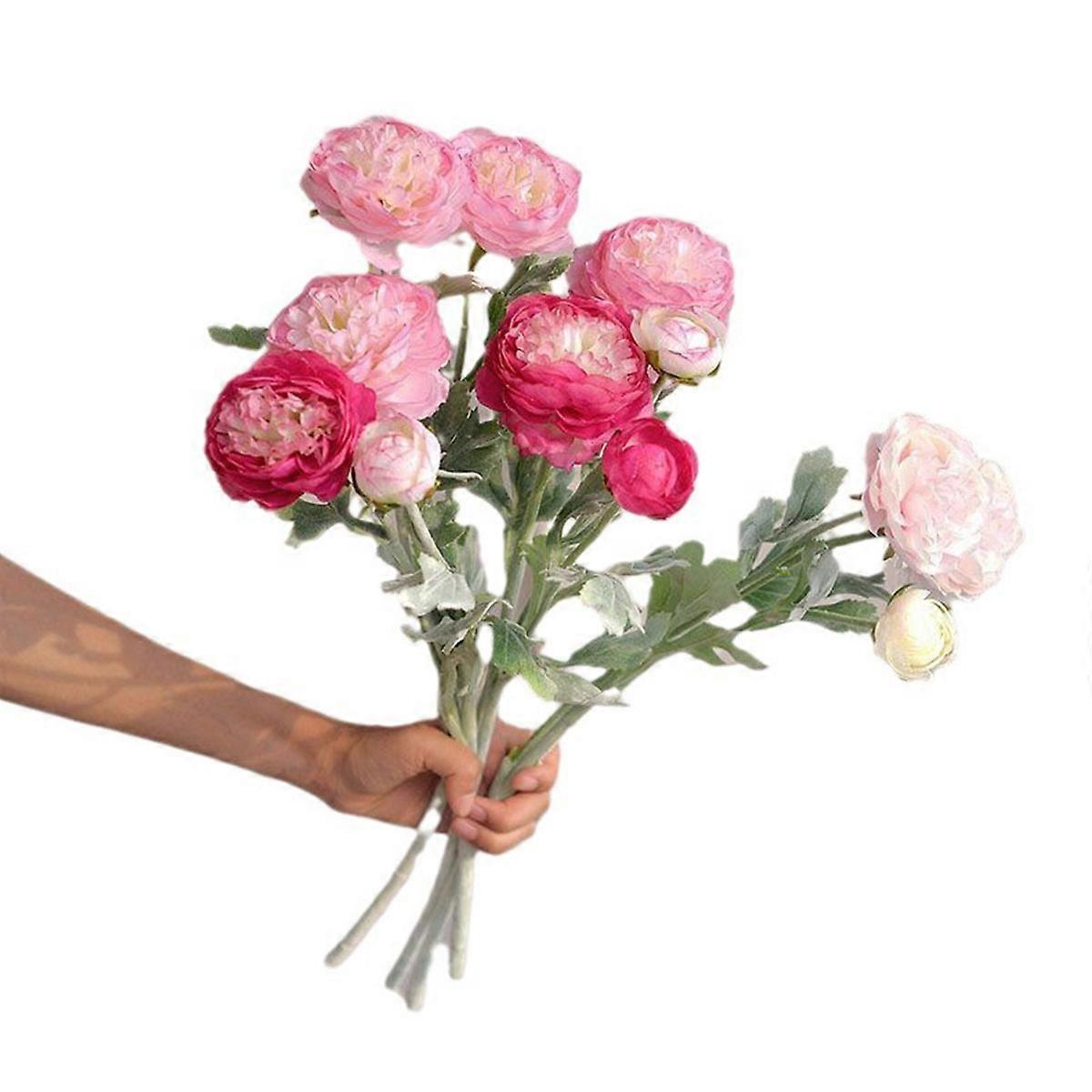 Artificial flower, 50 cm tall, set of 4