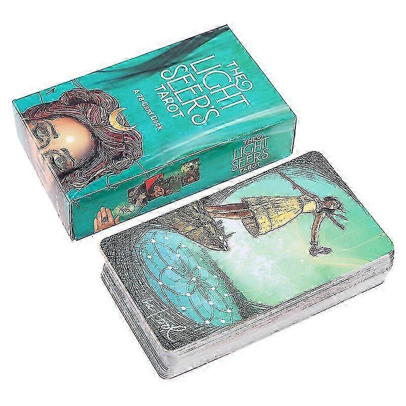 Light Seer's Tarot Card English Board Game Divination Prophecy Multiplayer Game