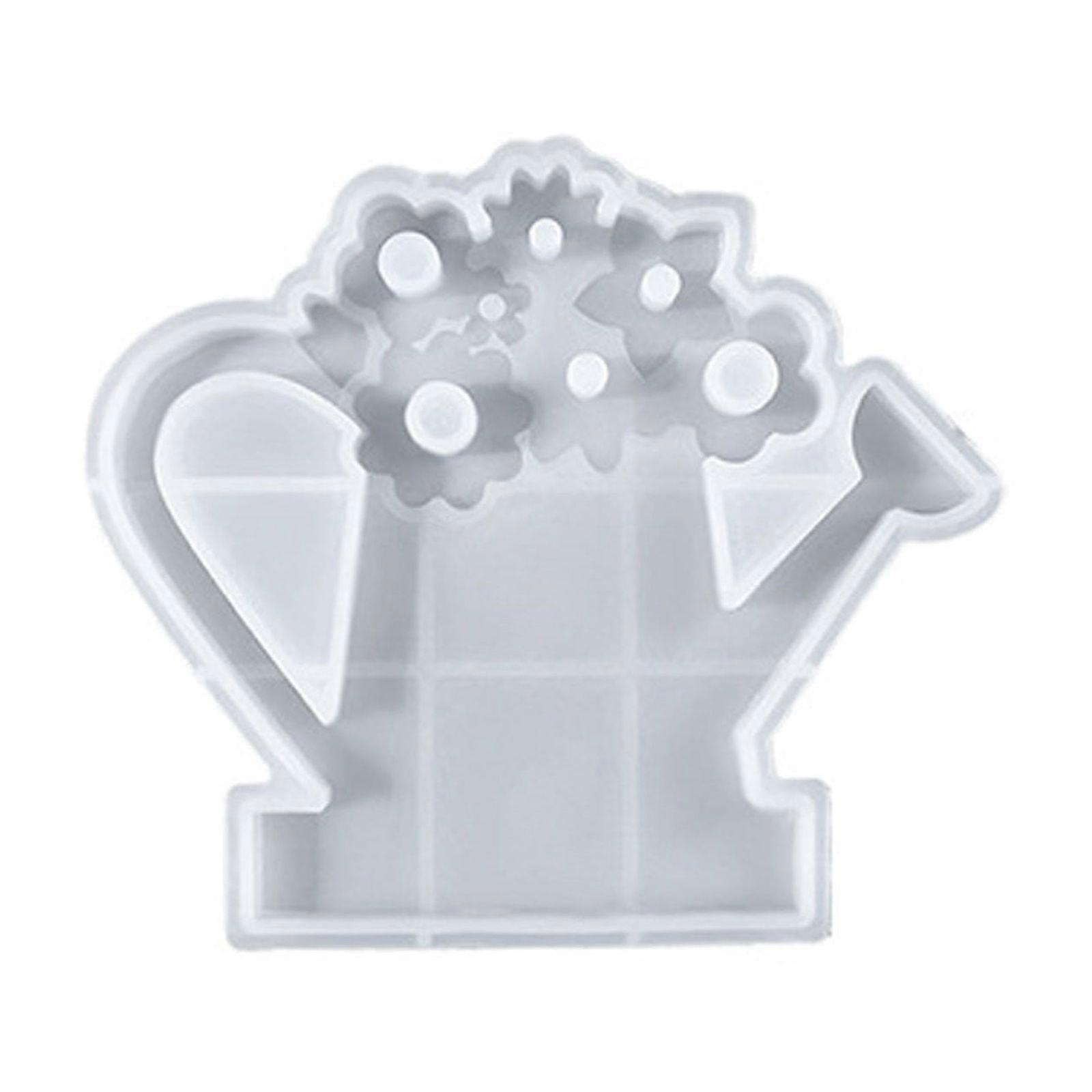 Yakbaofuo Candle Holder Silicone House Shape Light Stand, Compatible with resin, concrete, clay - Reusable Non-Stick 3D Mold