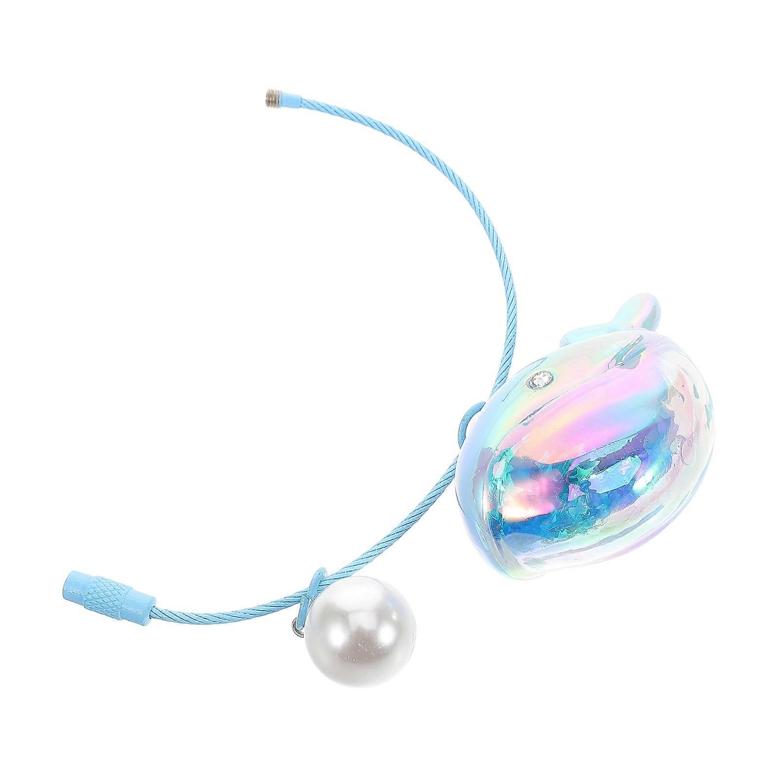 Whale Shaped Keyring for Couples Exchange Ocean Theme Keychain Sturdy and Portable 1Pcs