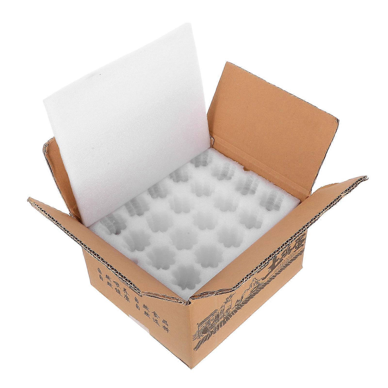 Egg Protector Pearl Cotton Egg Tray for Reusable Storage 40 Grids