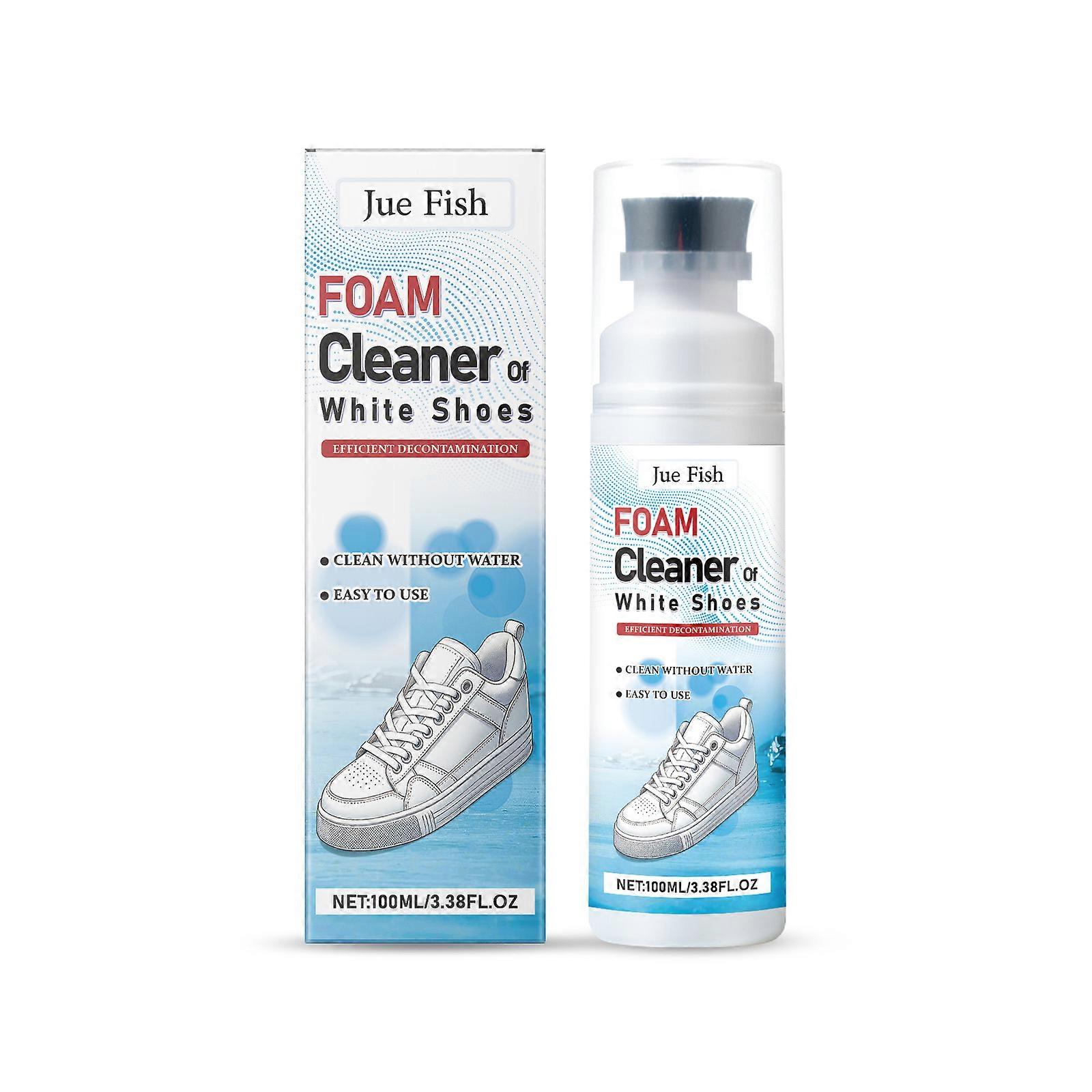 Jue-Fish White Shoe Foam Cleaner