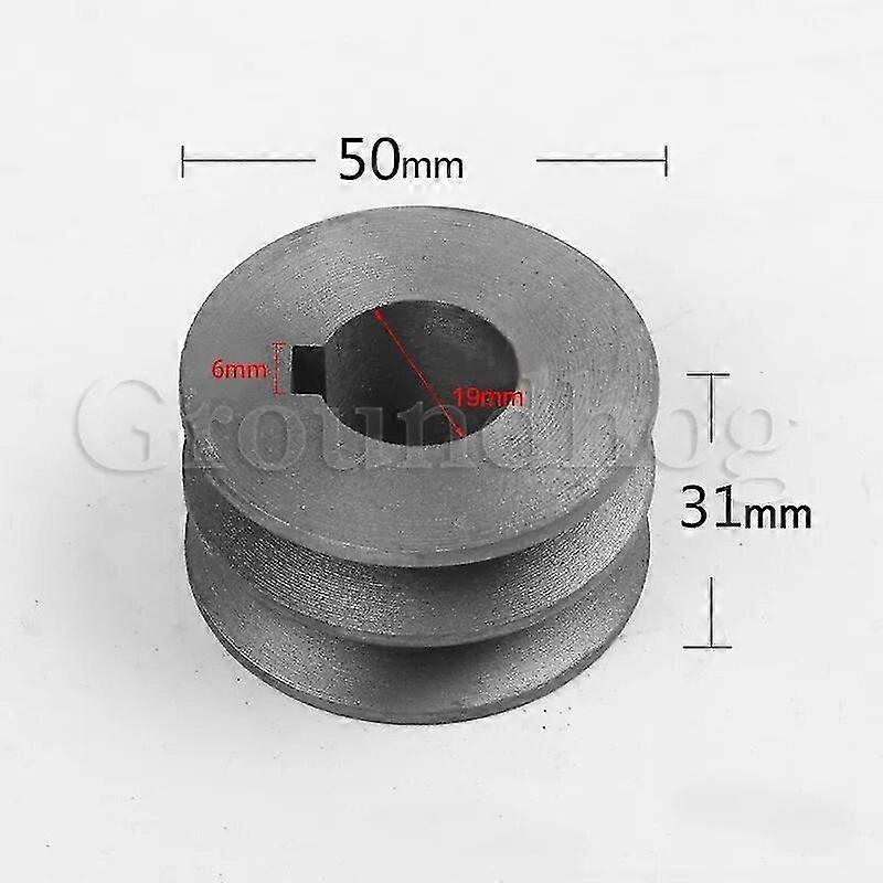 Valurautainen kiilahihnapyörä A-tyyppi 50-100mm kaksoisura moottorille ja sähkötyökaluille