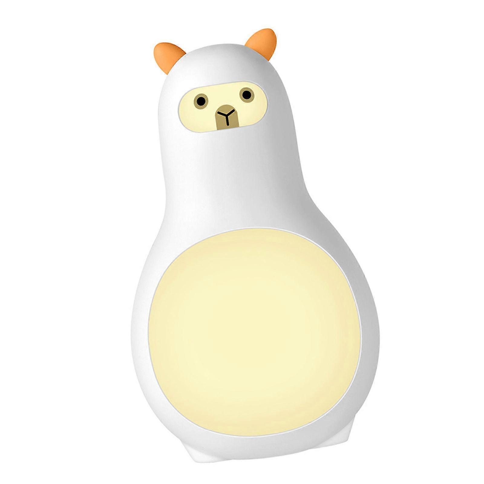 Compact Rechargeable Sleep Sound Machine Night Light Featuring 5 Nature Noises and Relief Function ABS and Silicone Multicolor