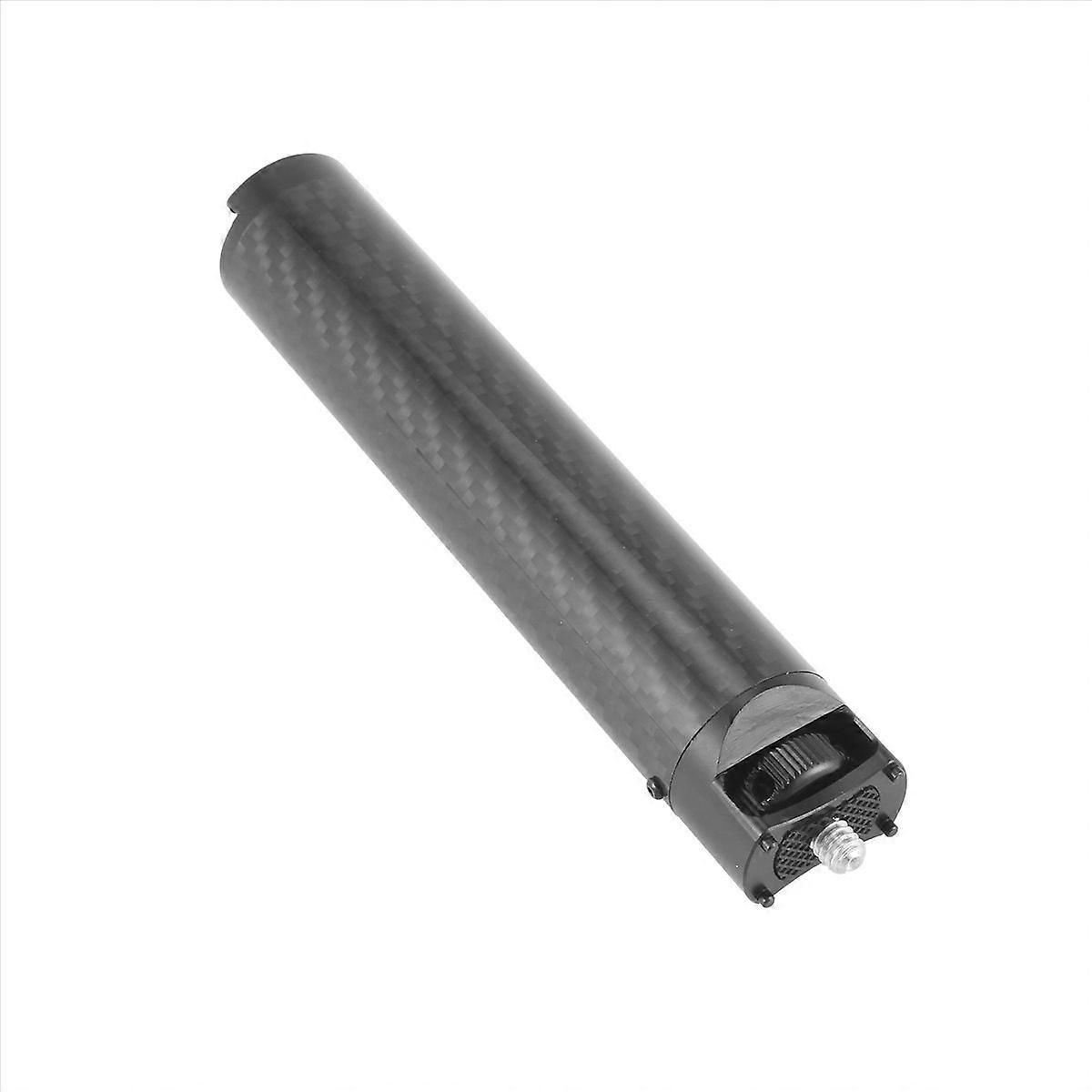 Carbon Fiber Handle Gimbal Grip Cold Shoe Mount Adapter for WEEBILL S LAB Stabilizer for Monitor Mic