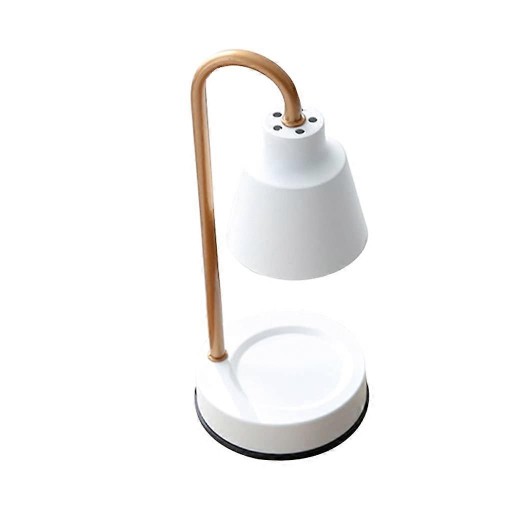 Wax Melting Lamp with Adjustable Heat Control, Flameless Fragrance Candle Warmer Light, White