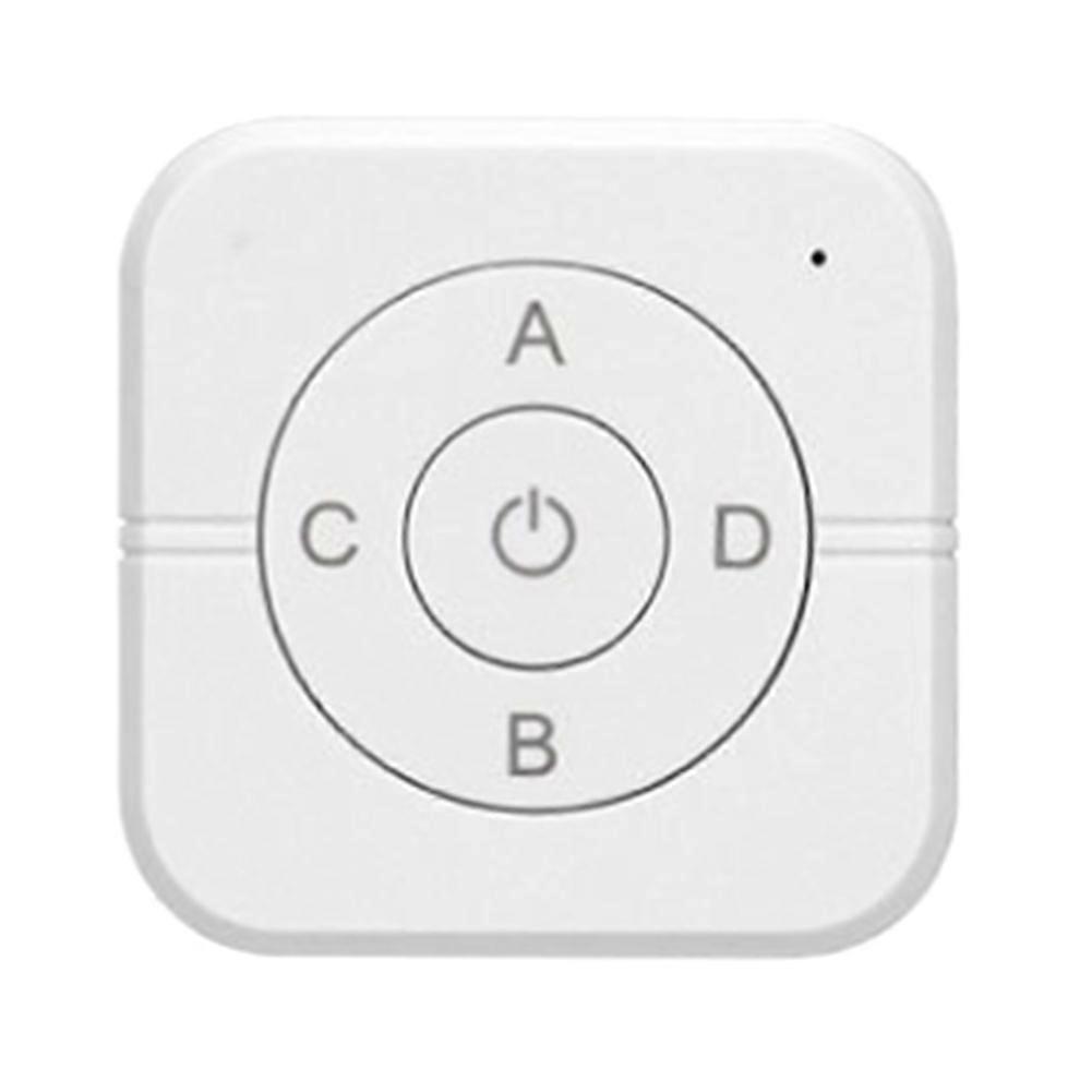 433MHz Universal Button 5 Keys Mini Wireless Control Switch System Circular Button Wall Paste