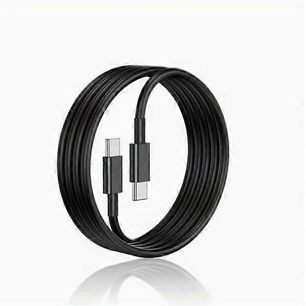 2M USB-C to USB-C Cable for compatible with iPhone 15/Plus/Pro/Pro Max Black