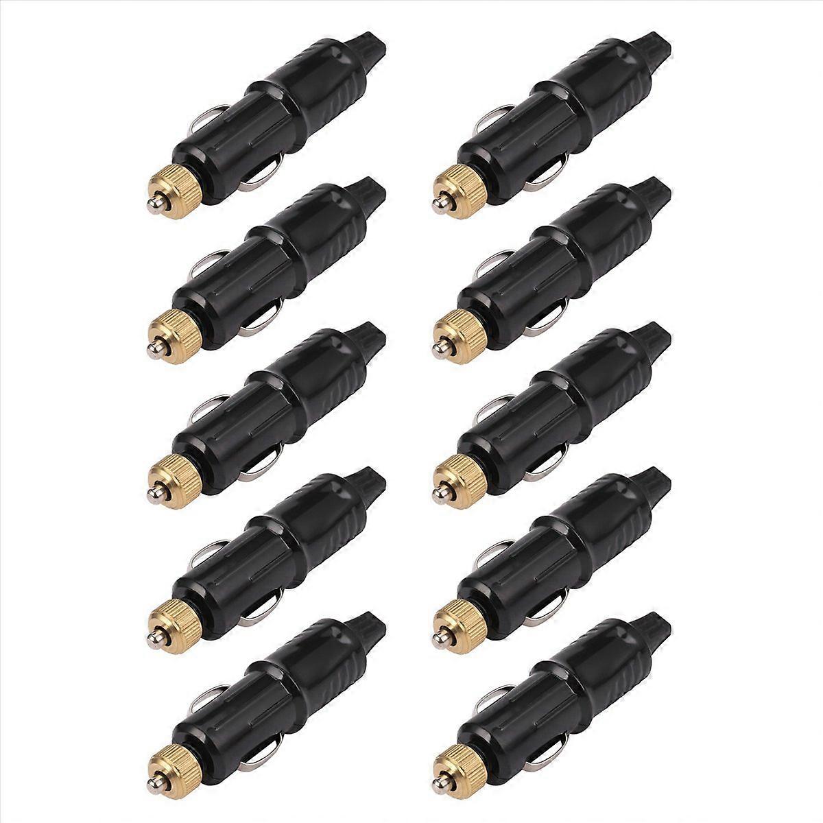 12/24V Car Lighter Socket Plug Adapter Charger + Fuse Set