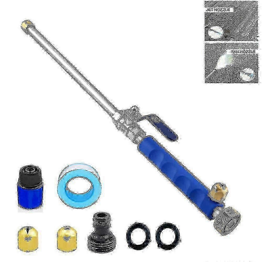 Jet Nozzle Power Washer For Garden Hose Hydro Jet 2-in-1 High Pressure Washer Tools With 2 Different Nozzles_TJ