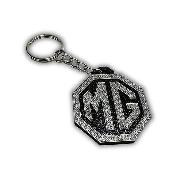 Keychain key ring emblem accessory for MG Black M