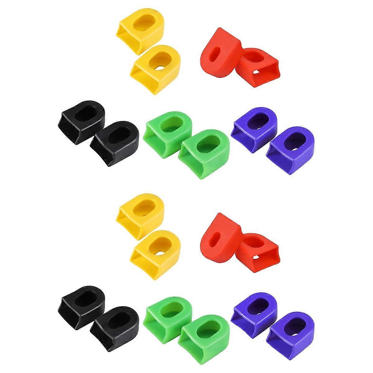 Crank 20 PCS Arm Cap Crankset Protective Case Mountain Bike Protector