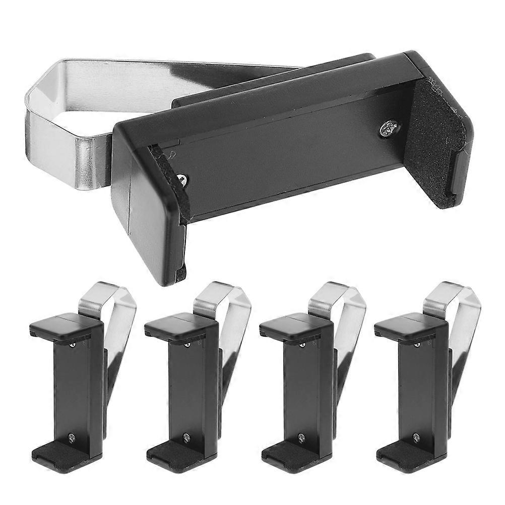 Universal Sun Visor Mount Clip 5Pcs Multi Color Holder Designed For Car Owners With Anti-Static Functionality