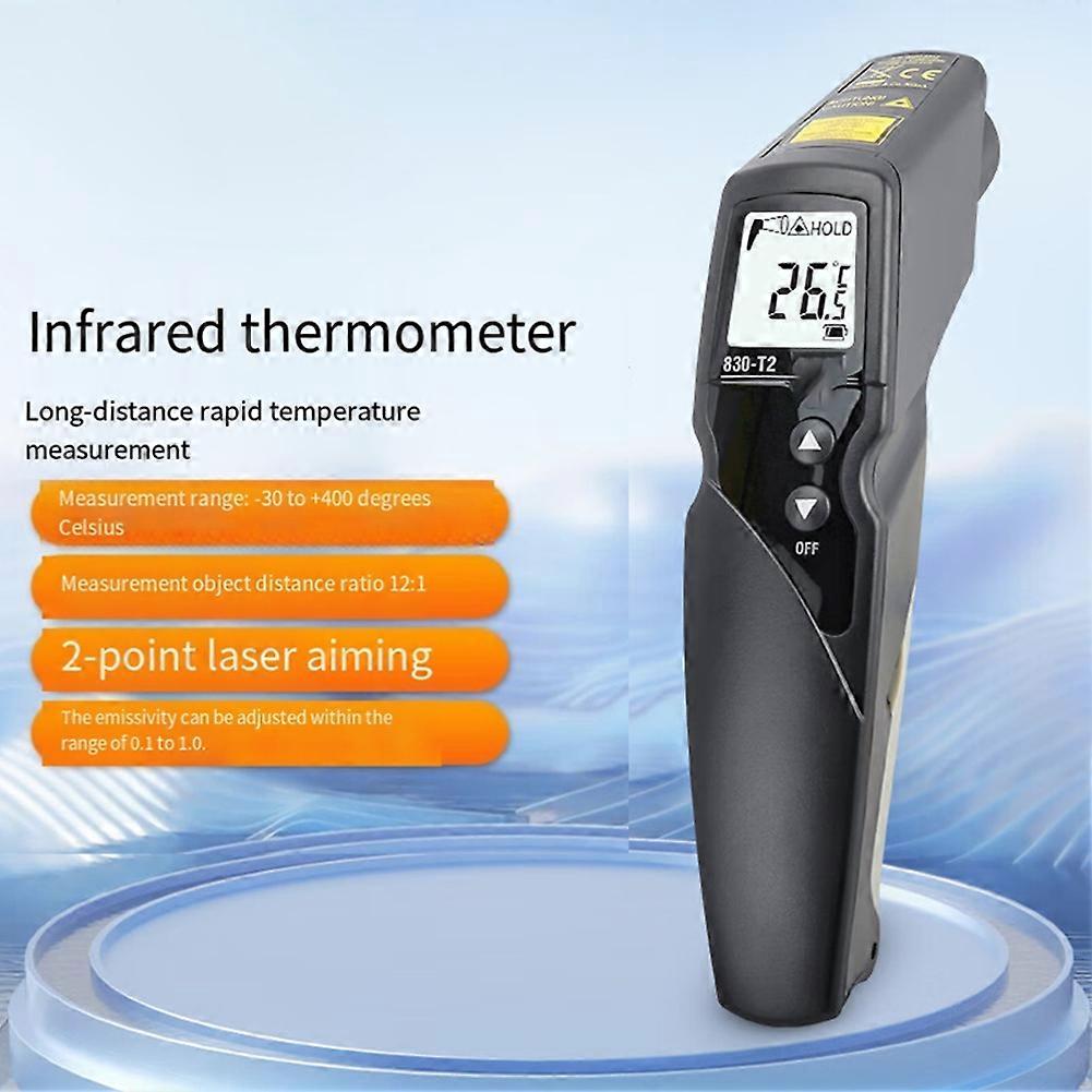 830-T2 Industrial Temperature Infrared Thermometer 830 T2 Measurement Range -30 - +350℃/+400℃