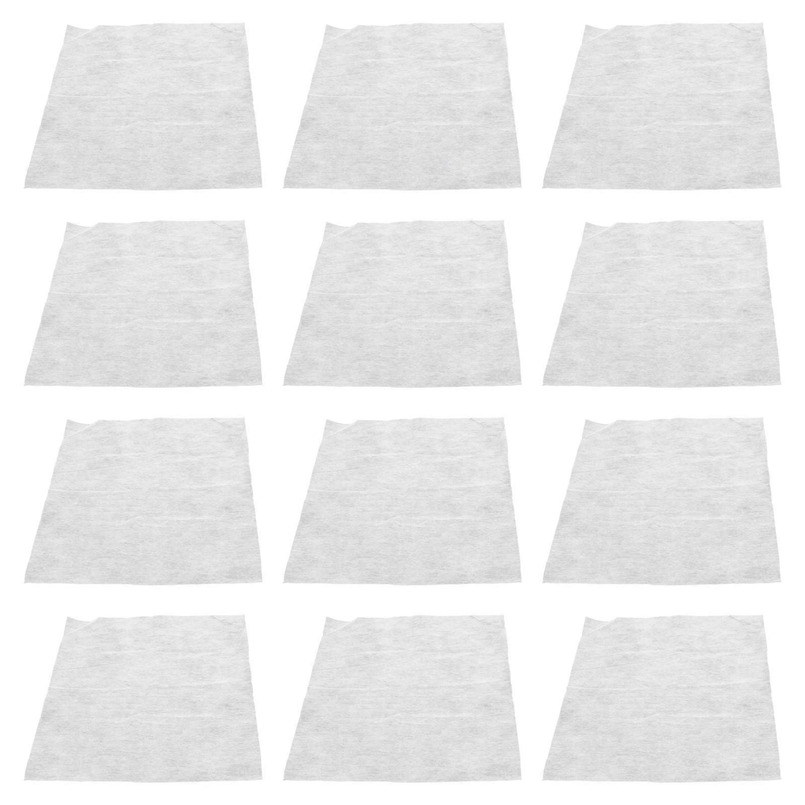 Range Hood Filter Paper Oil Absorbing Function with 12Pcs Disposable Pads