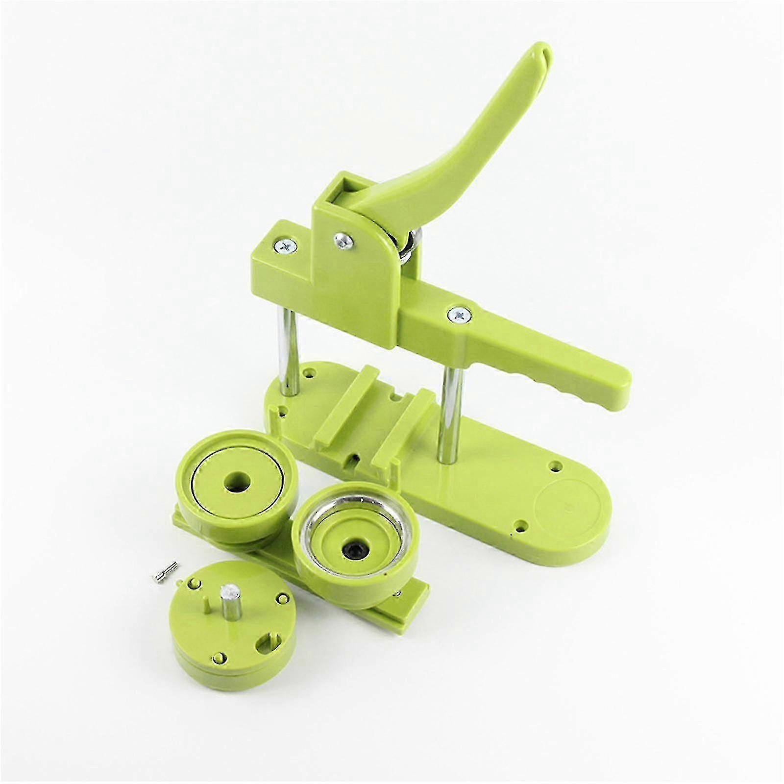 25/32/37/44 MM Button Maker Machine Installation-Free Pin Badge Punch Press KiQa