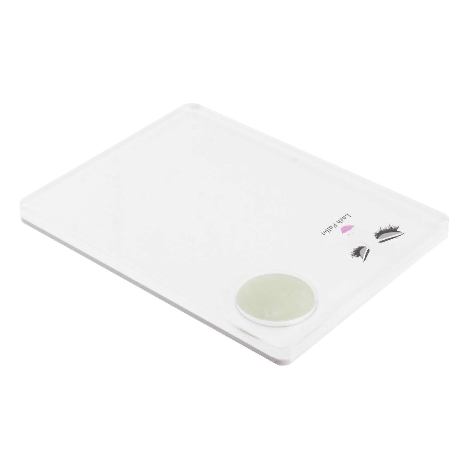 Eyelash Extension Tray Lash Grafting Tool Durable White 7Pcs