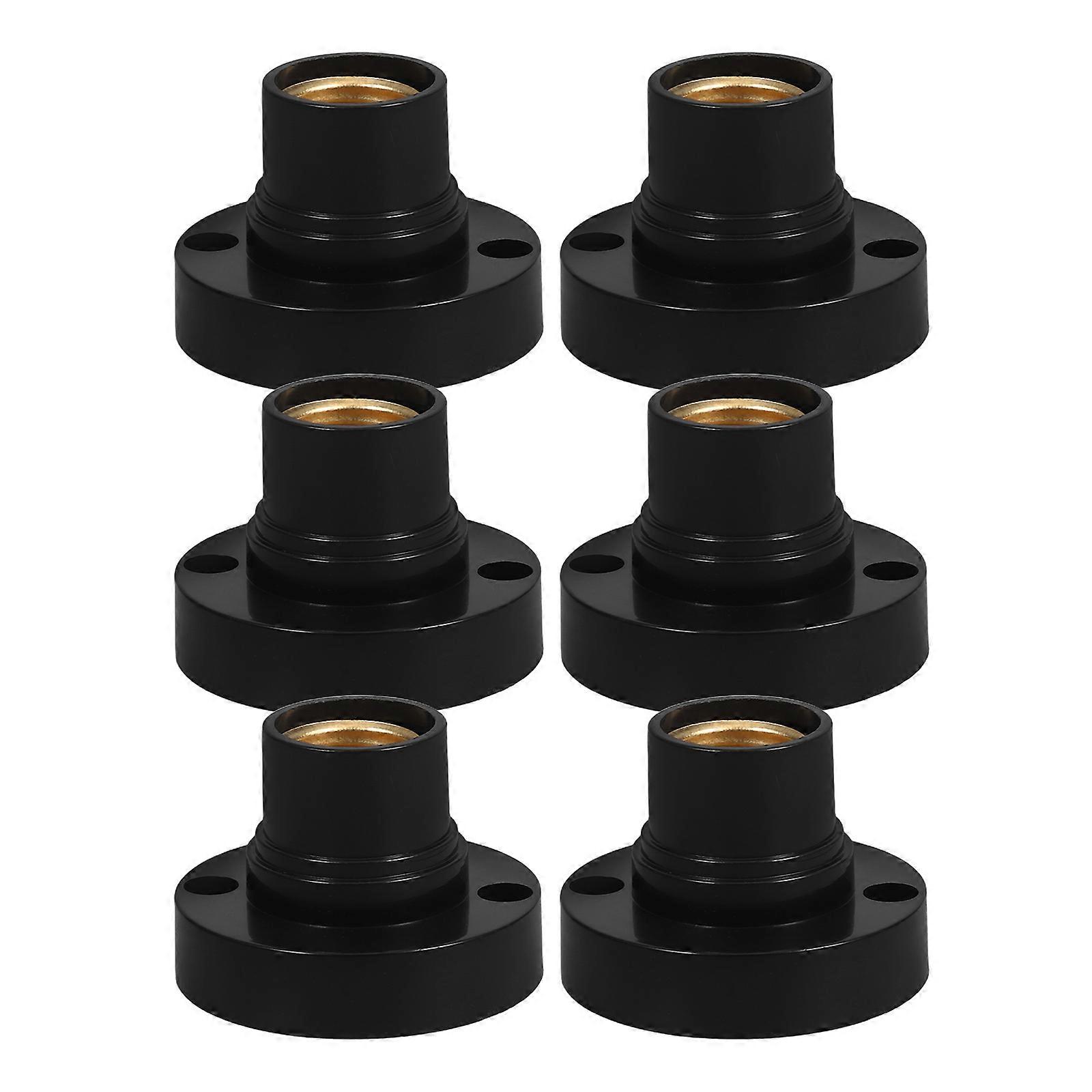 Screw in Light Socket E14 Lamp Holder for 6Pcs Mini LED Bulb Replacement