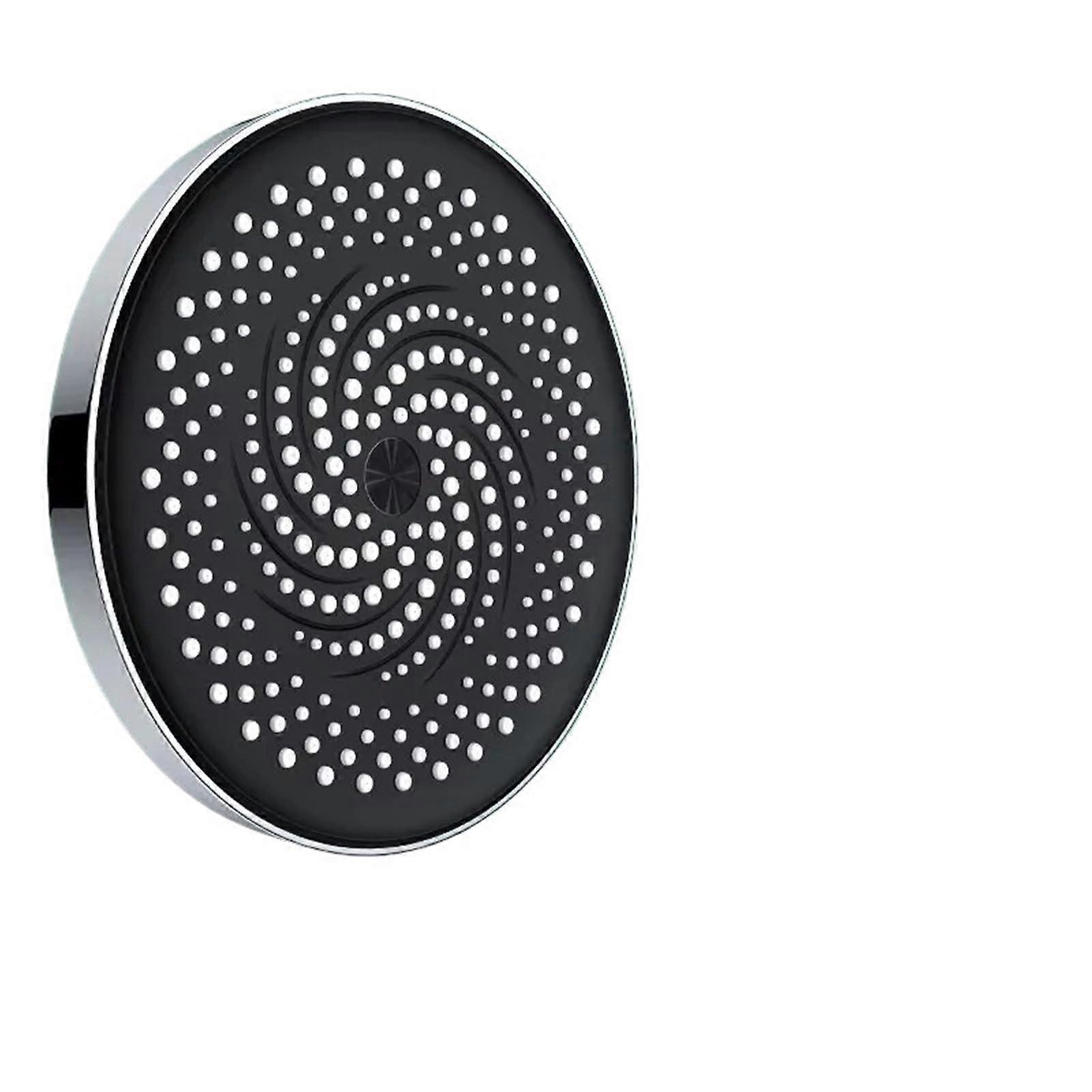 Black 275mm Ceiling Mounted Rainfall Shower Head  Pressure Wide Coverage for Bathroom