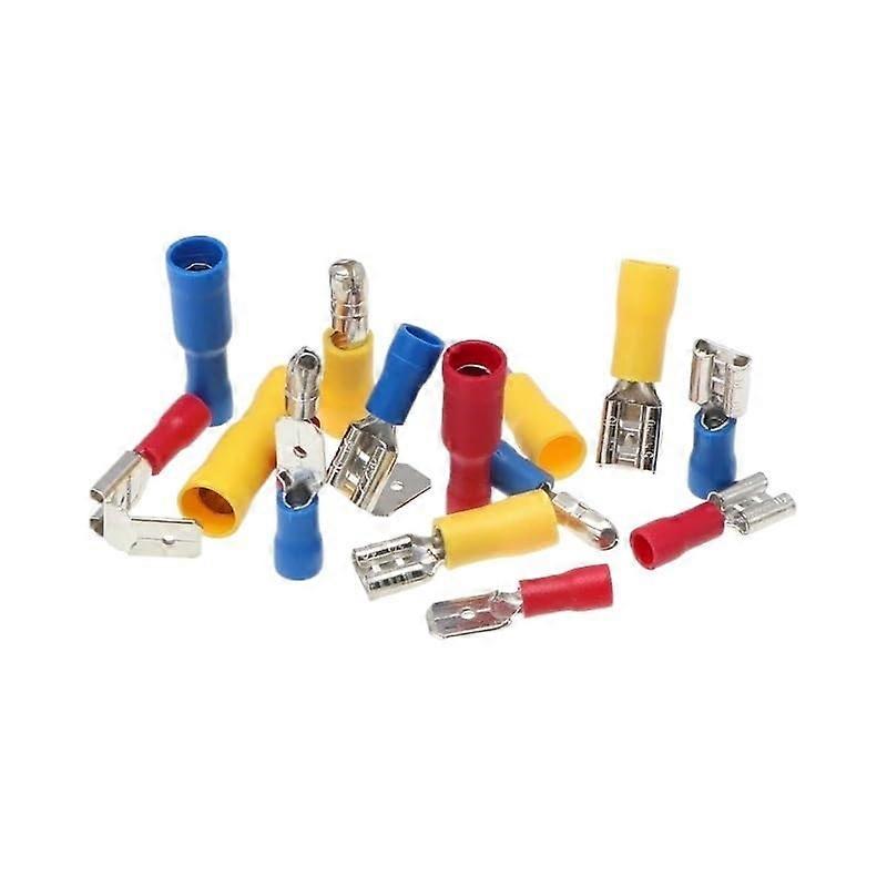 236PCS Wire Connectors Kit with Insulated Crimp Terminals Ring Spade Butt Quick Disconnect Set