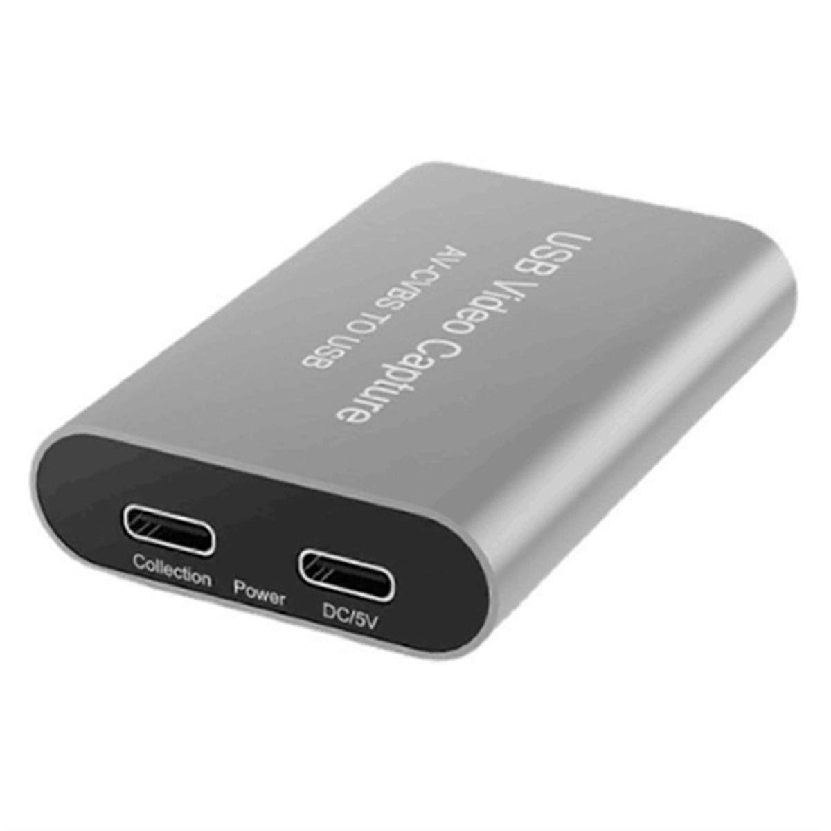 USB Video Audio Capture Card Audio Video Capture Card Easy to Cap Adapter for to DVD Video Capture
