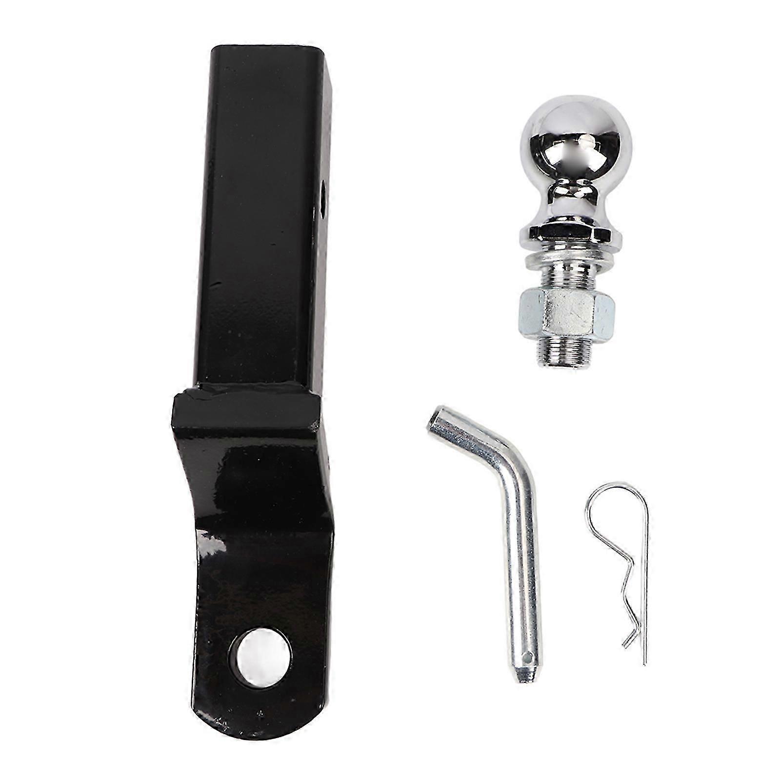 Trailer Hitch Ball Mount Steel Construction High Strength Rustproof Universal for 2in Receiver