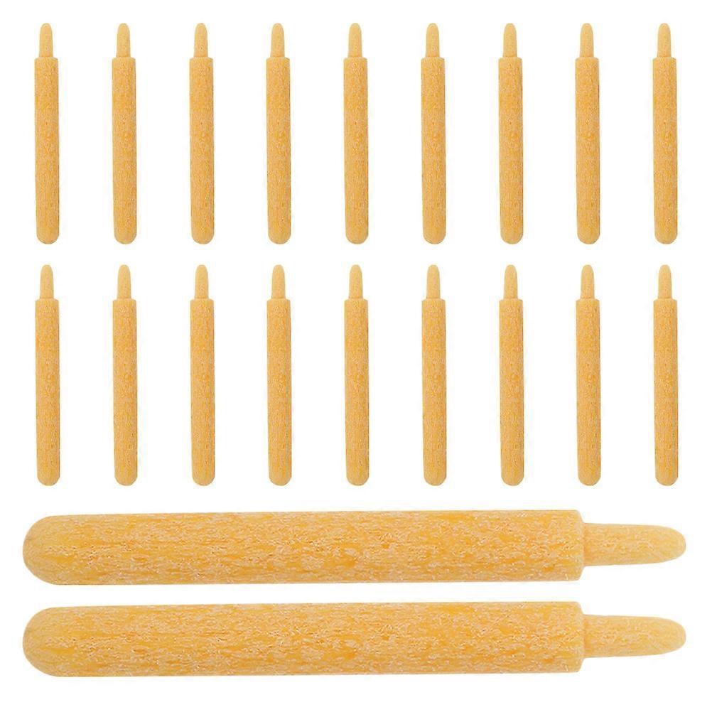 Acrylic Marker Replacement Tips for Precision Writing 20Pcs Yellow Set