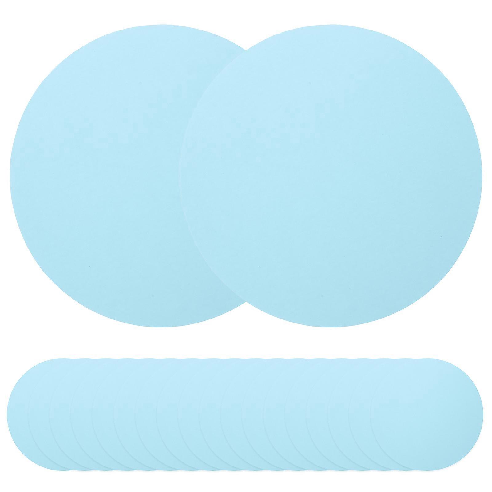 20 Pcs Round Paper for Drawing Painting Cardboard for DIY Projects Greeting Card Making