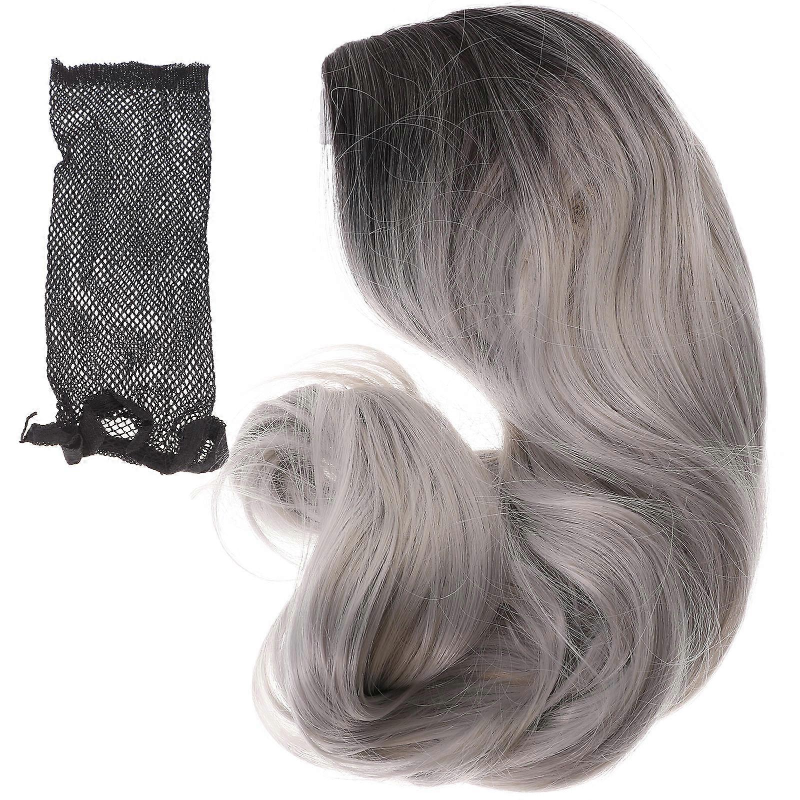 Gradient Wig Long Curly Wig for Cosplay with Multi Color