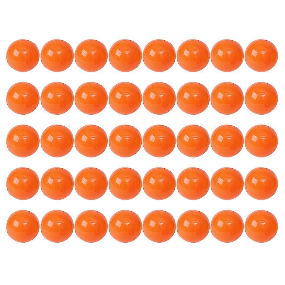 PVC Balls for Decor with Openable Design and Bright Orange Color 100pcs