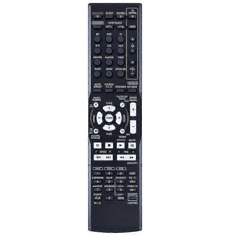 AXD7583 For Pioneer AV Receiver Stereo System Remote Control Ergonomic Replacement Controller