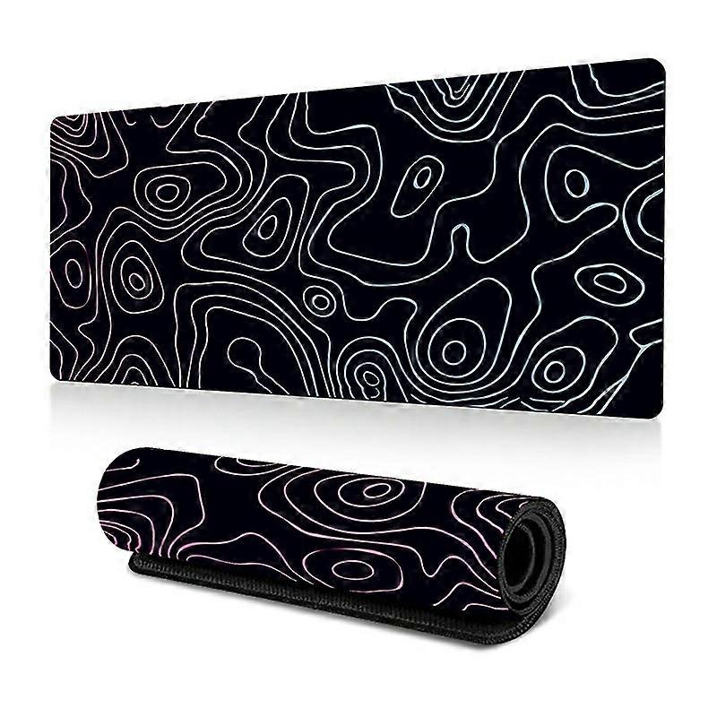 400*900*2mm Abstract Pattern Large Mouse Pad Rubber Computer Desktop Mat