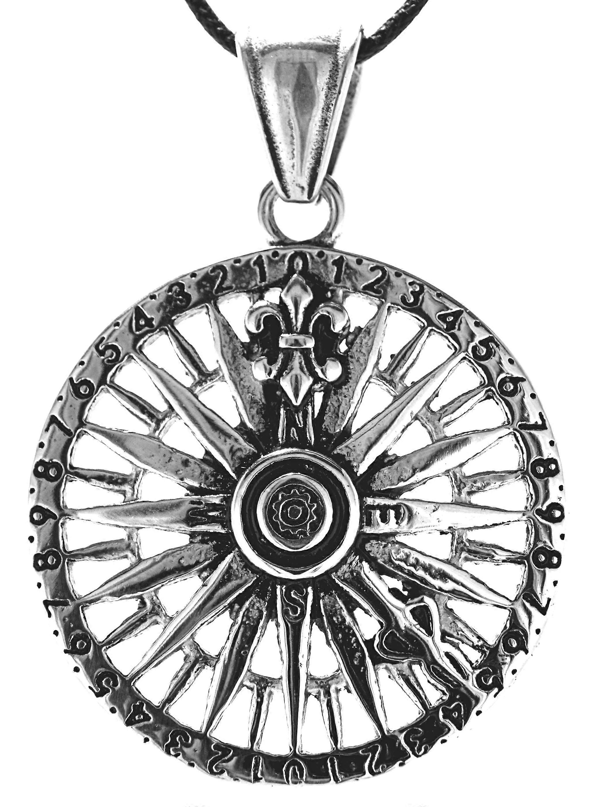 Pendel 203 Wind Rose - Rustfrit stål